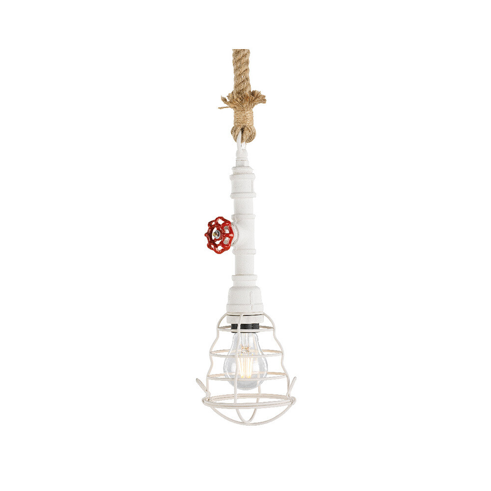 *ULT. UNIDADES* LUZ COLGANTE ESTILO FONTANERIA VINTAGE