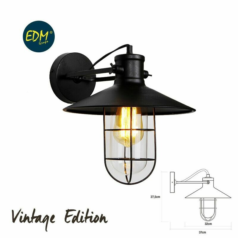 APLIQUE VINTAGE E27 60W - 27,5X37X32CM