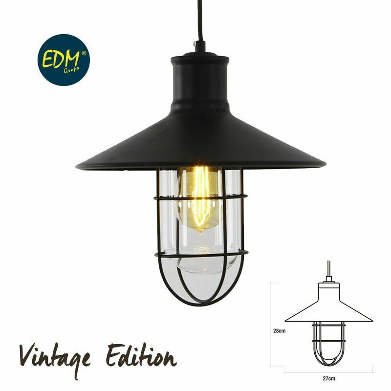 COLGANTE VINTAGE E27 60W - 28X27CM