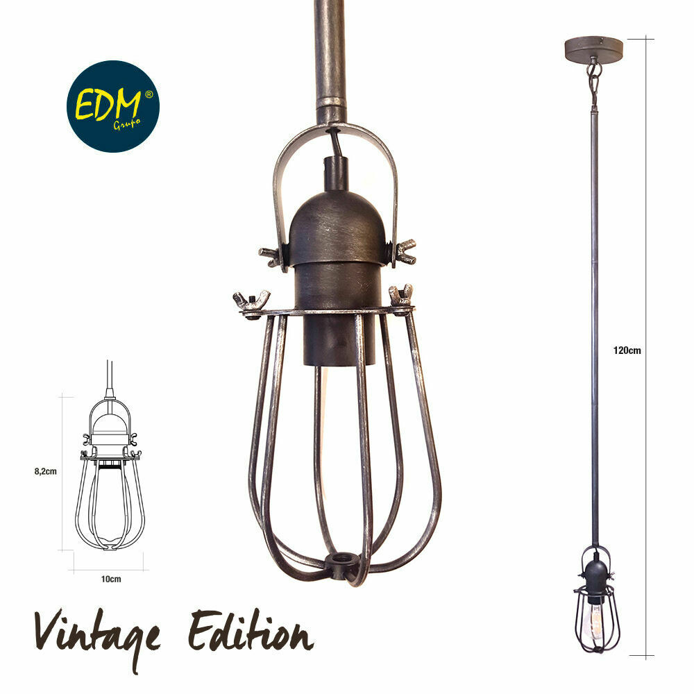 COLGANTE VINTAGE E27 60W - 8,2X10CM