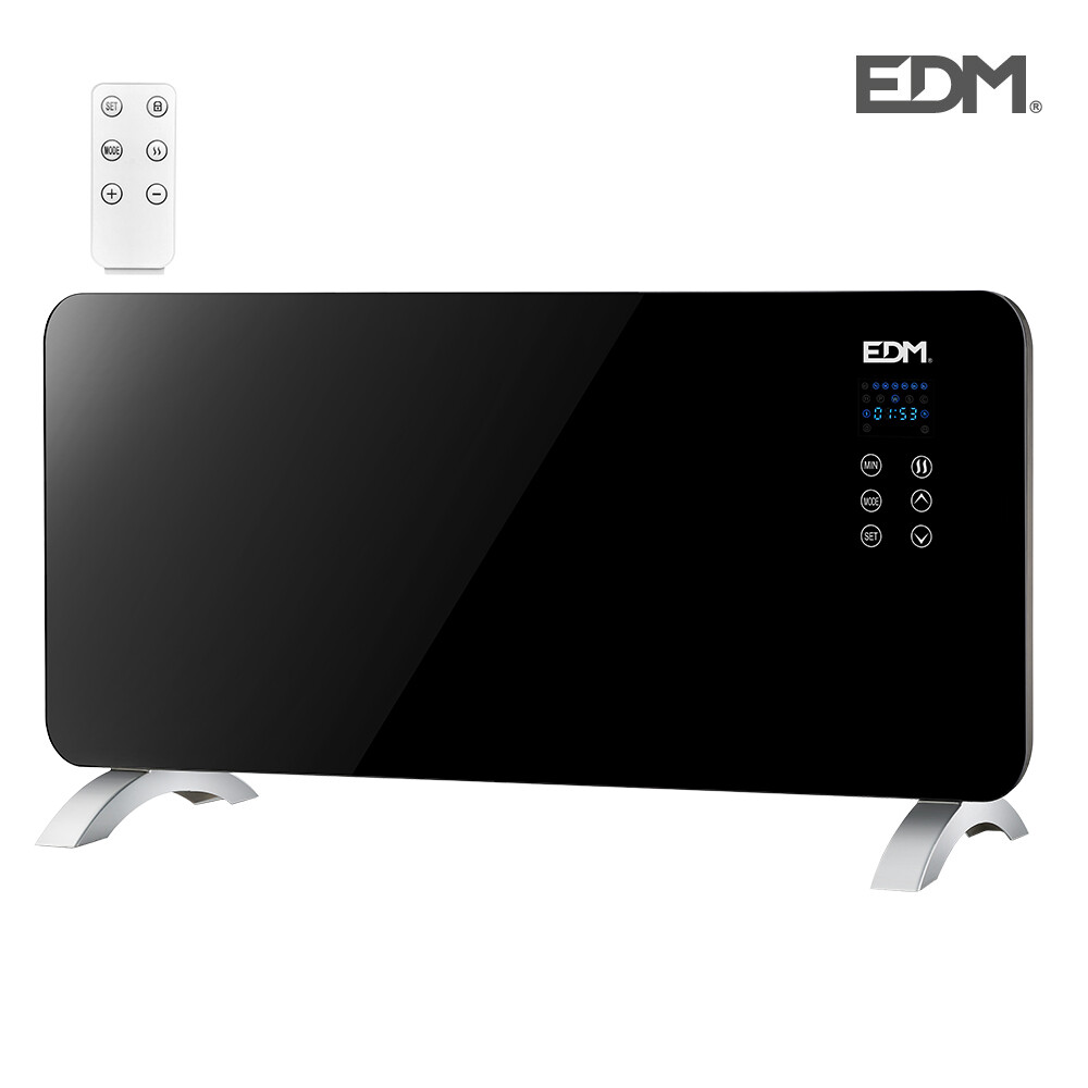 CONVECTOR PLACA CRISTAL 2000W EDM