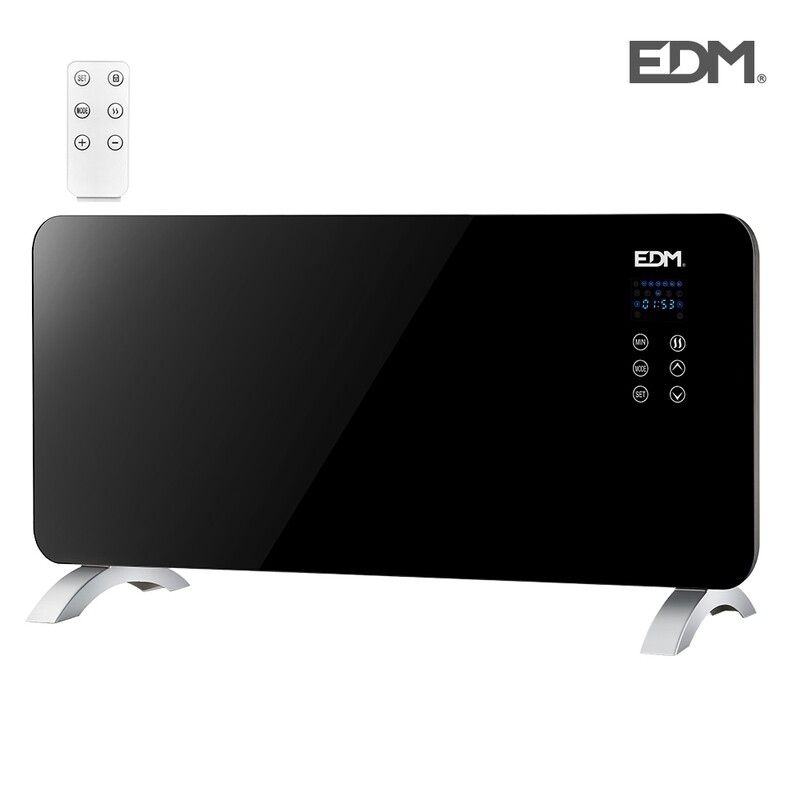 CONVECTOR PLACA CRISTAL 2000W EDM