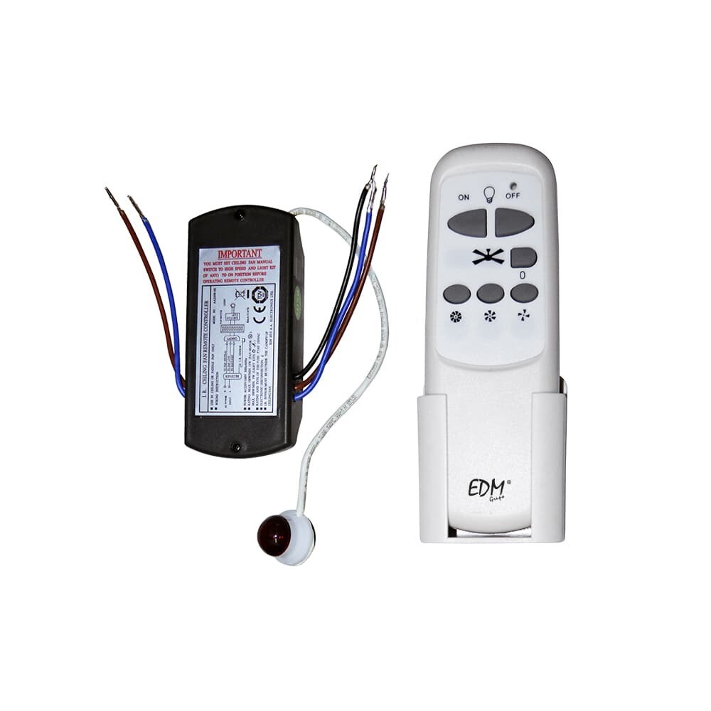 KIT MANDO A DISTANCIA UNIVERSAL PARA VENTILADOR DE TECHO EDM