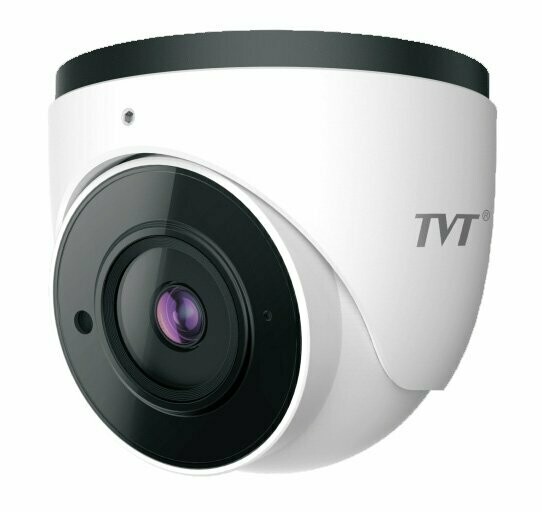 Cámara Domo TVT 4en1 2Mpx 1080P IR50m Lente varifocal 2,8 a 12 mm