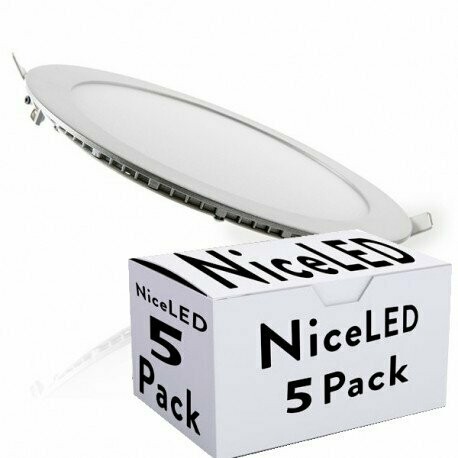 Pack 5 Placa de LEDs Circular 20W 1800Lm 30000H