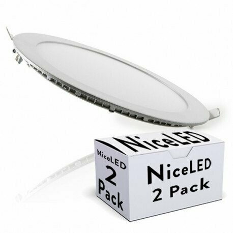 Pack 2 Placa de LEDs Color Plata 225M 18W 1350Lm 30.000H