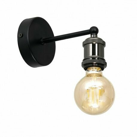 Aplique "Edison" Metal 1xE27 Sin Bombilla [MLP-6513]