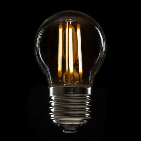 Bombilla de LEDs Filamento Vintage G45 E27 4W 400Lm  BLANCO CÁLIDO [WO-LF-G45-E27-4W-WW]