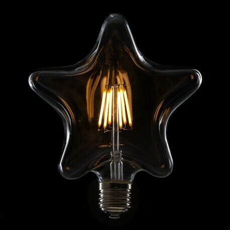 Bombilla de LEDs Filamento Vintage Star E27 6W 600Lm BLANCO CÁLIDO [WO-LF-STAR-E27-6W-WW]