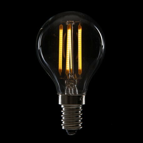 Bombilla de LEDs Filamento Vintage G45 E14 4W 400Lm BLANCO CÁLIDO [WO-LF-G45-E14-4W-WW]