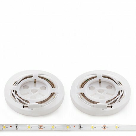 Tira LED Transformador/ Detector Movimiento/Crepuscular para Instalación Por Debajo de Camas - Cama Doble BLANCO CÁLIDO