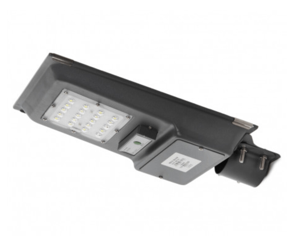 Farola LED Solar 20W 110Lm/W IP65 BLANCO FRÍO