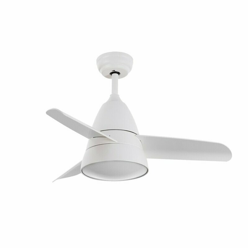 Ventilador de Techo Industrial Blanco LED CCT Seleccionable