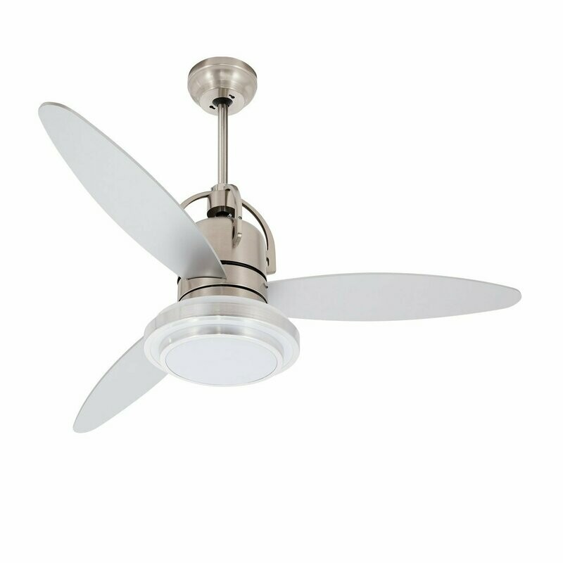 Ventilador de Techo LED Big Industrial Plata
