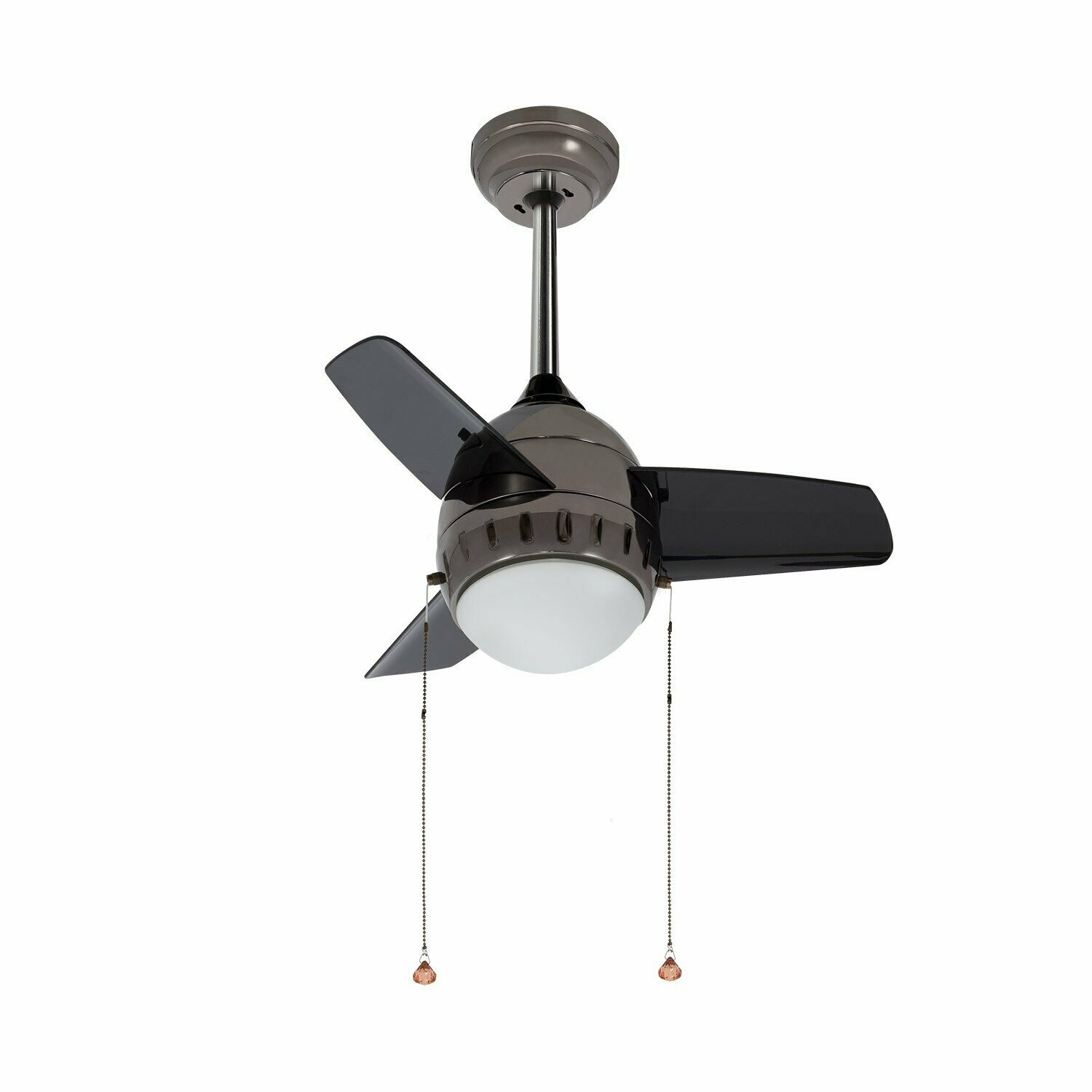 Ventilador de Techo Modern LED Negro