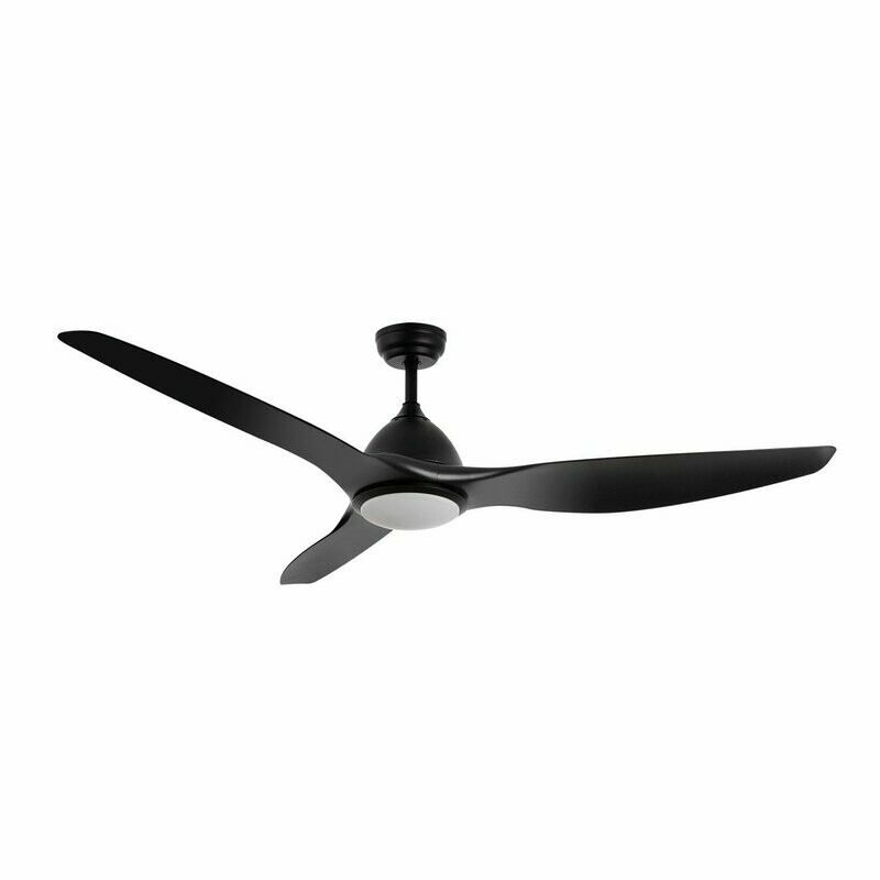 Ventilador de Techo Elegant PRO Negro Ultrasilencioso LED CCT Seleccionable