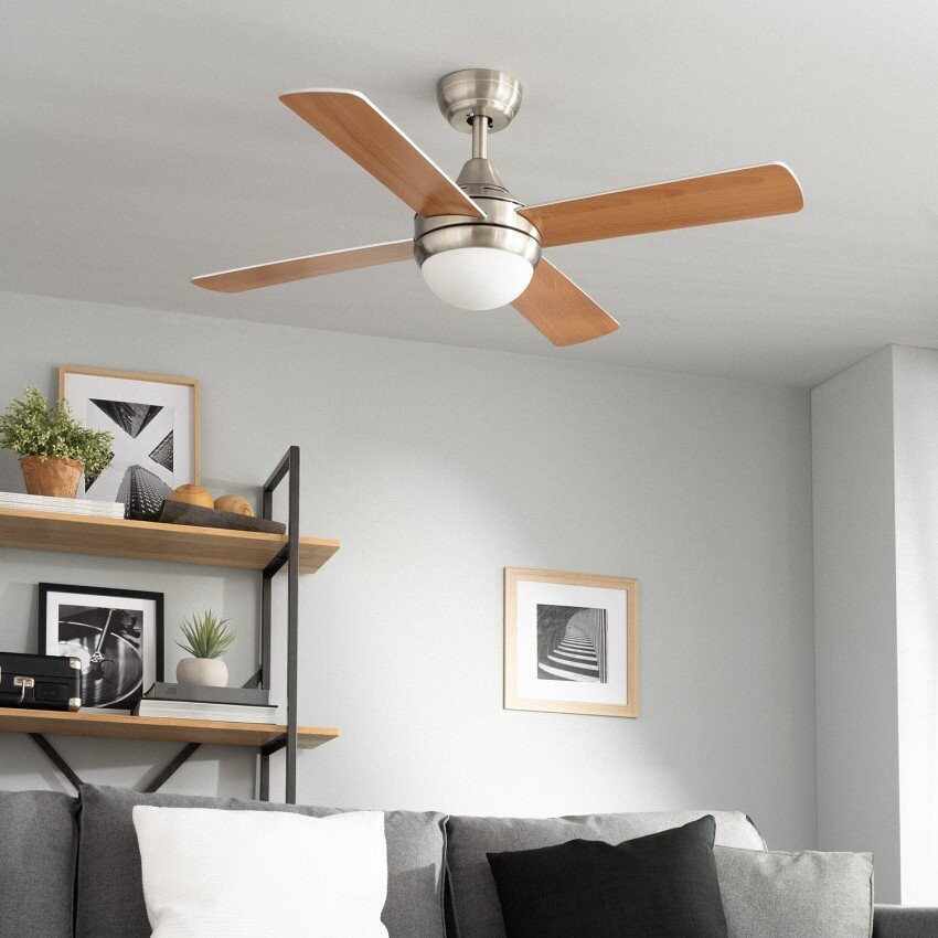 Ventilador de Techo Navy Madera 110cm Motor AC