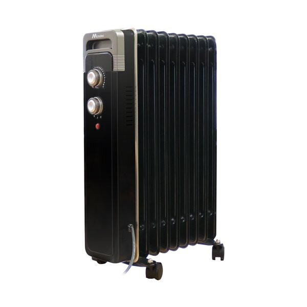 Radiador de aceite negro 2000w