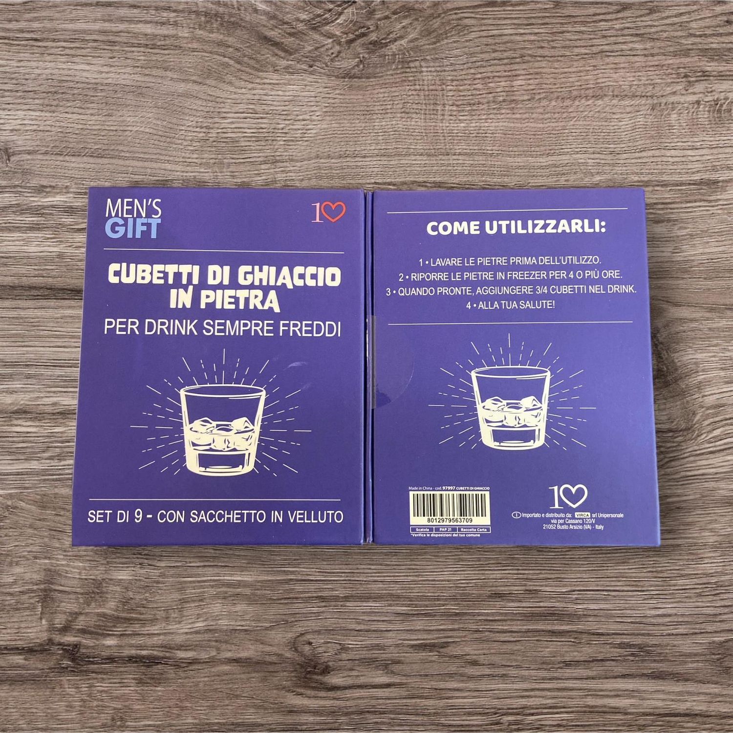 Cubetti di Ghiaccio in pietra
