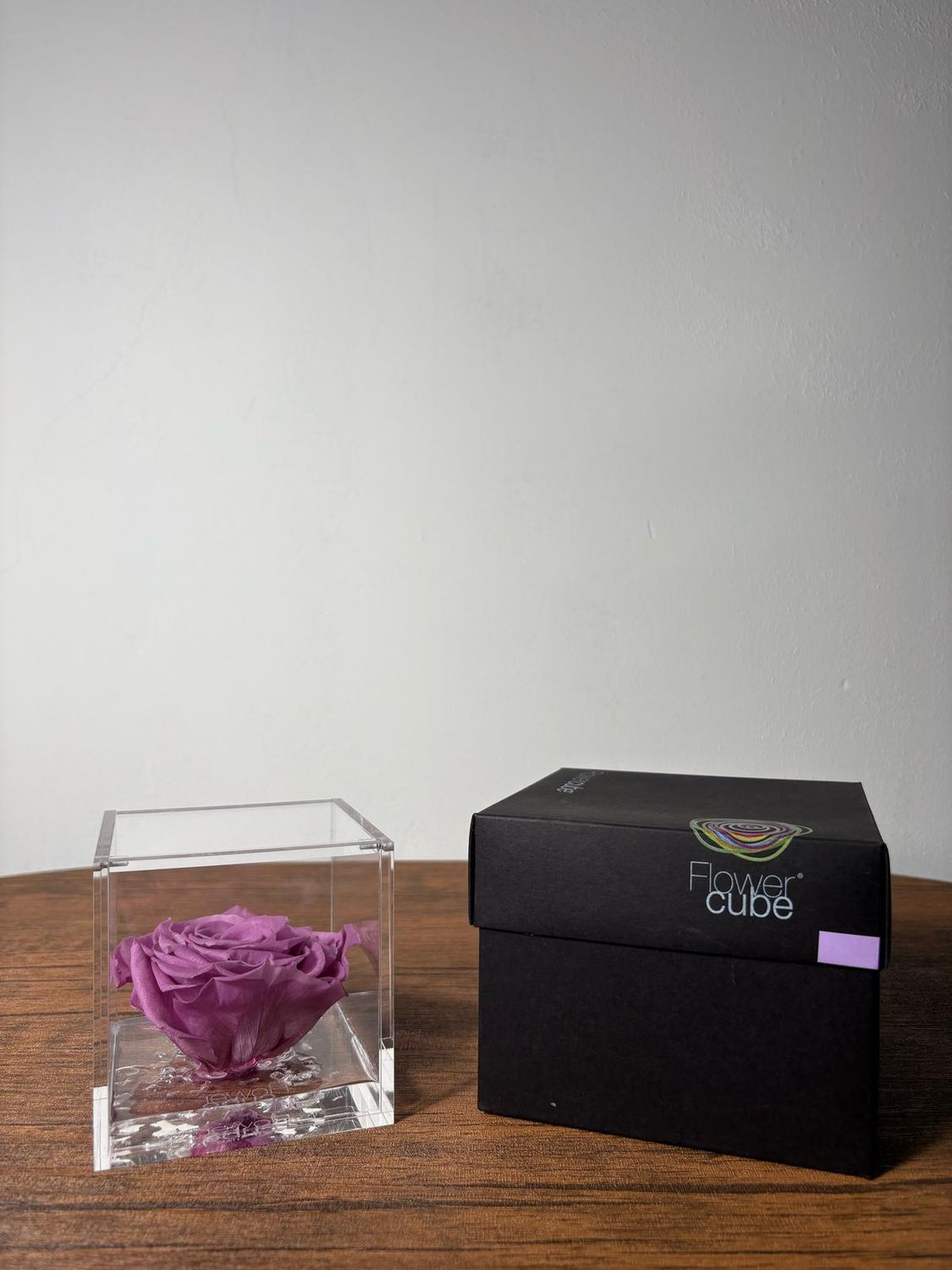 ROSA STABILIZZATA FLOWER CUBE