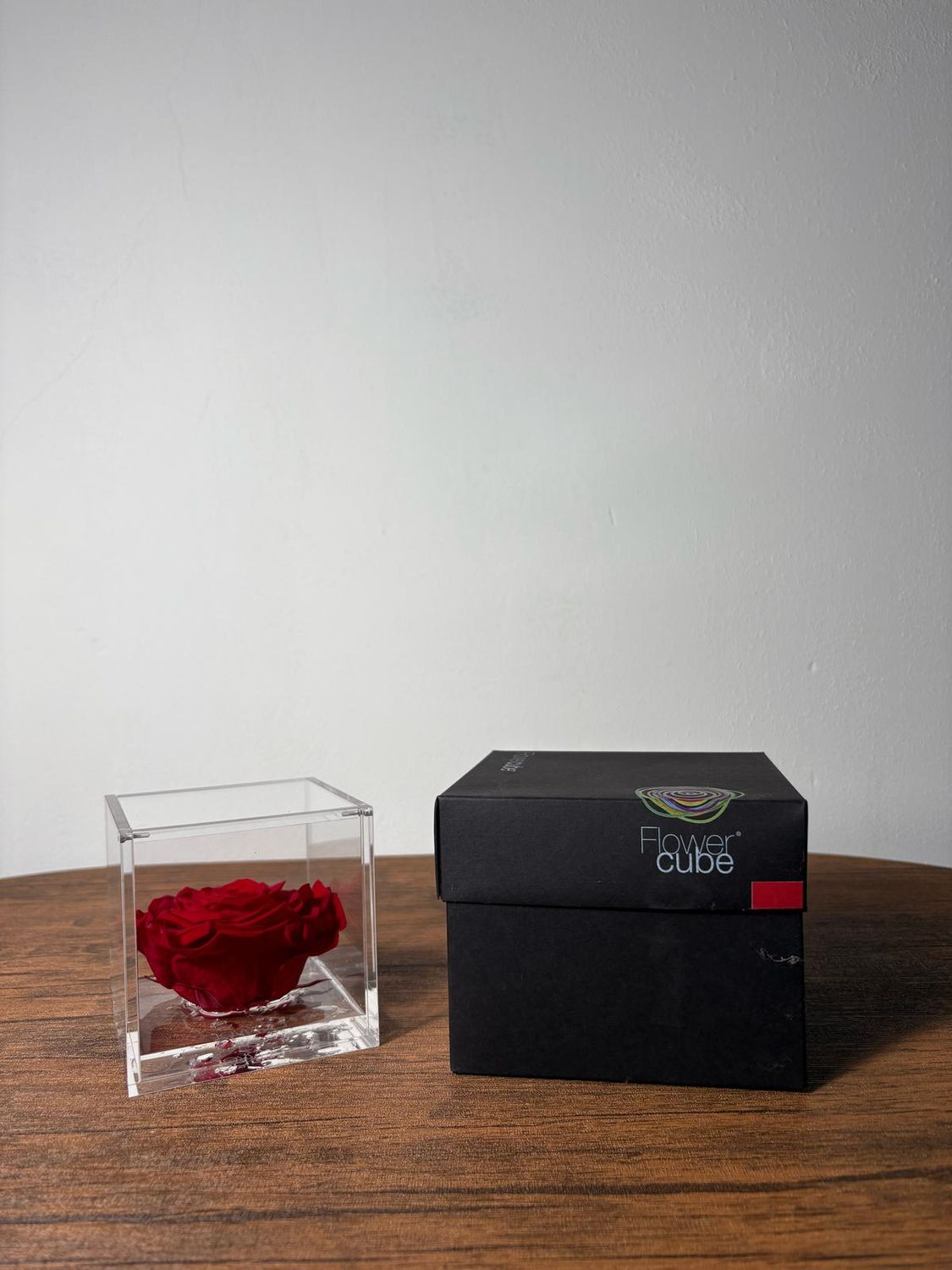 ROSA STABILIZZATA FLOWER CUBE