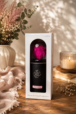 HOME &amp; FLOWER FRAGRANCE | SET DIAMOND ENCHANTED FUCSIA