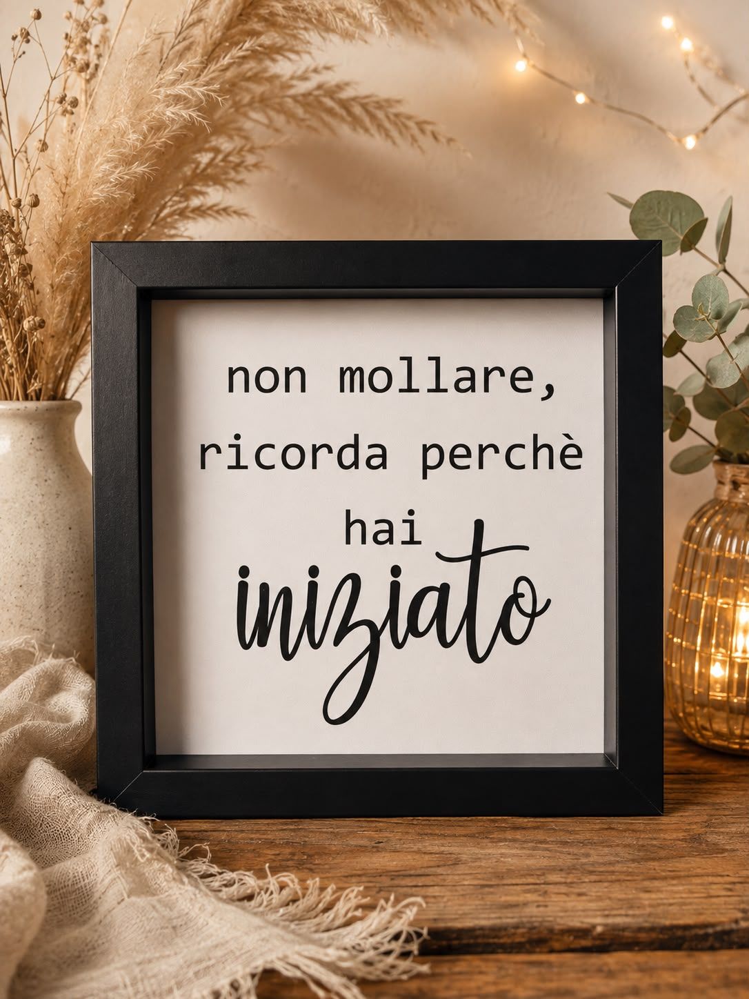 NON MOLLARE