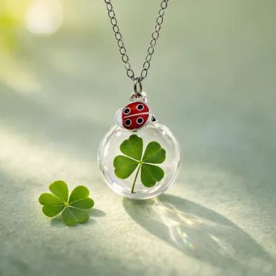 Collana della fortuna “Quadrifoglio”
