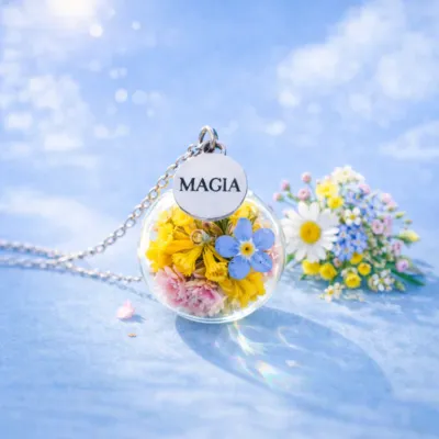 Collana della magia “Fiori di campo”