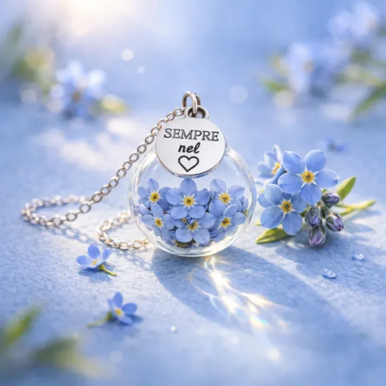 Collana sei sempre nel cuore “Non ti scordar di me”