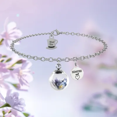 Bracciale sei sempre nel cuore “Non ti scordar di me”