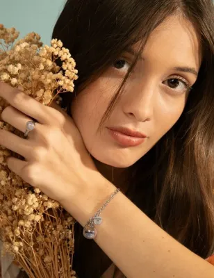 Bracciale sei sempre nel cuore “Non ti scordar di me”