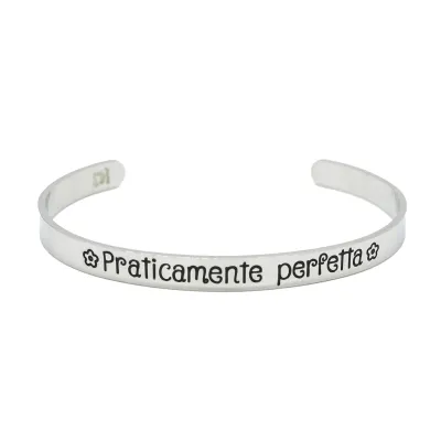 Bracciale rigido “Praticamente perfetta”