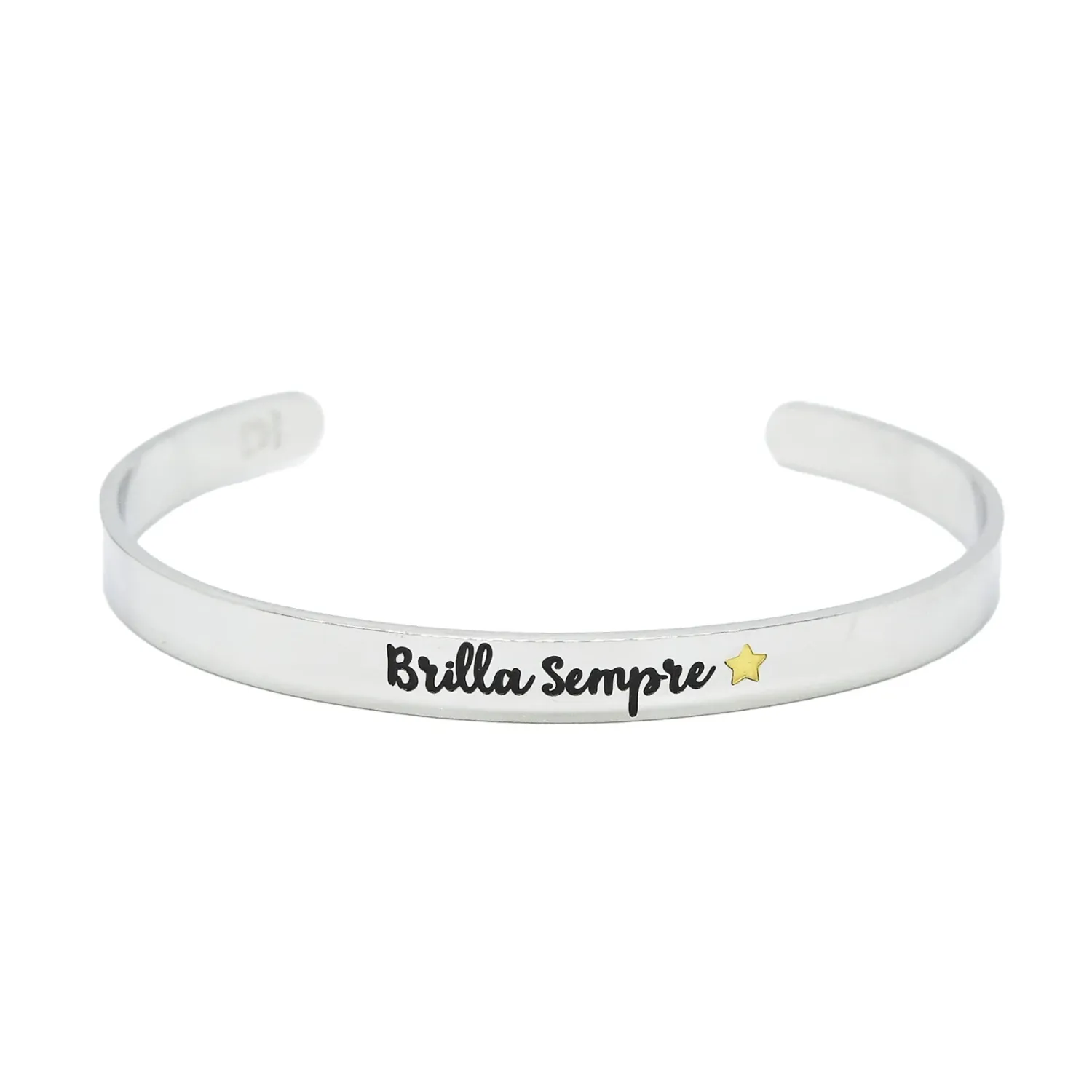 Bracciale rigido “Brilla sempre”