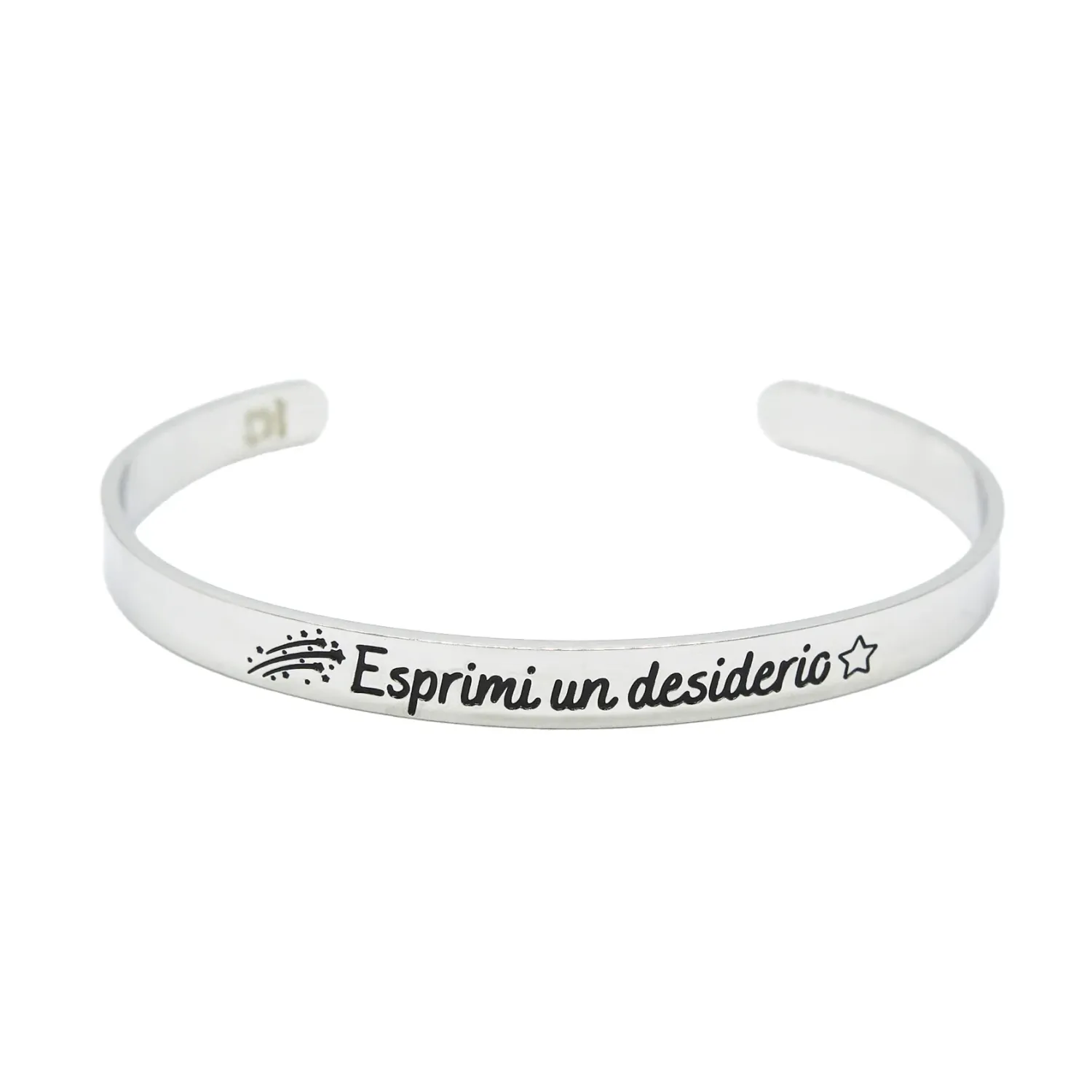 Bracciale rigido “Esprimi un desiderio”