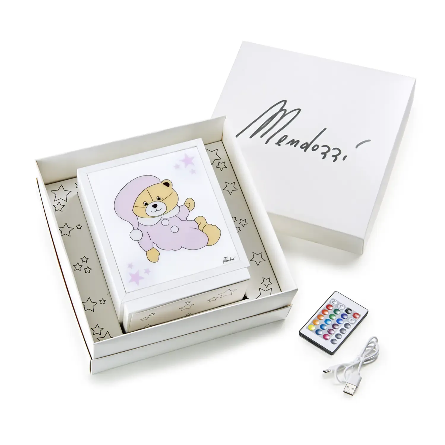 Lampada Mimì Rosa Con Luci Ricaricabile Con Usb