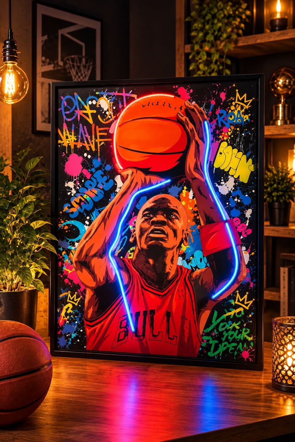 QUADRO LUMINOSO JORDAN