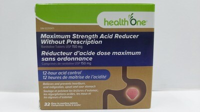 Acid Reducer 150mg by Health One