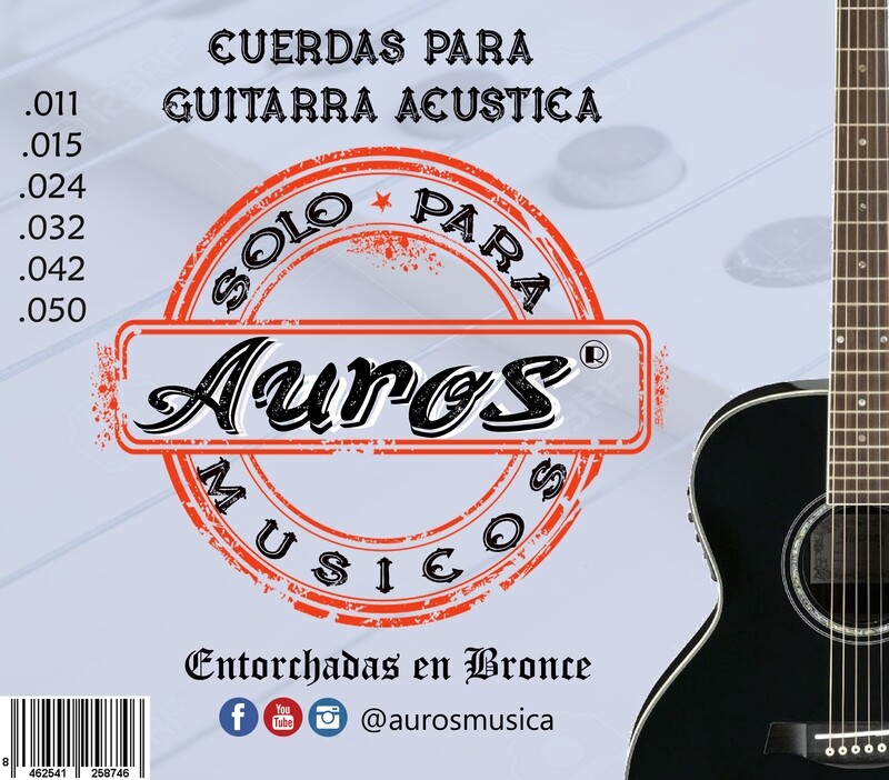 SETS DE CUERDAS PARA GUITARRA ACUSTICA DESDE