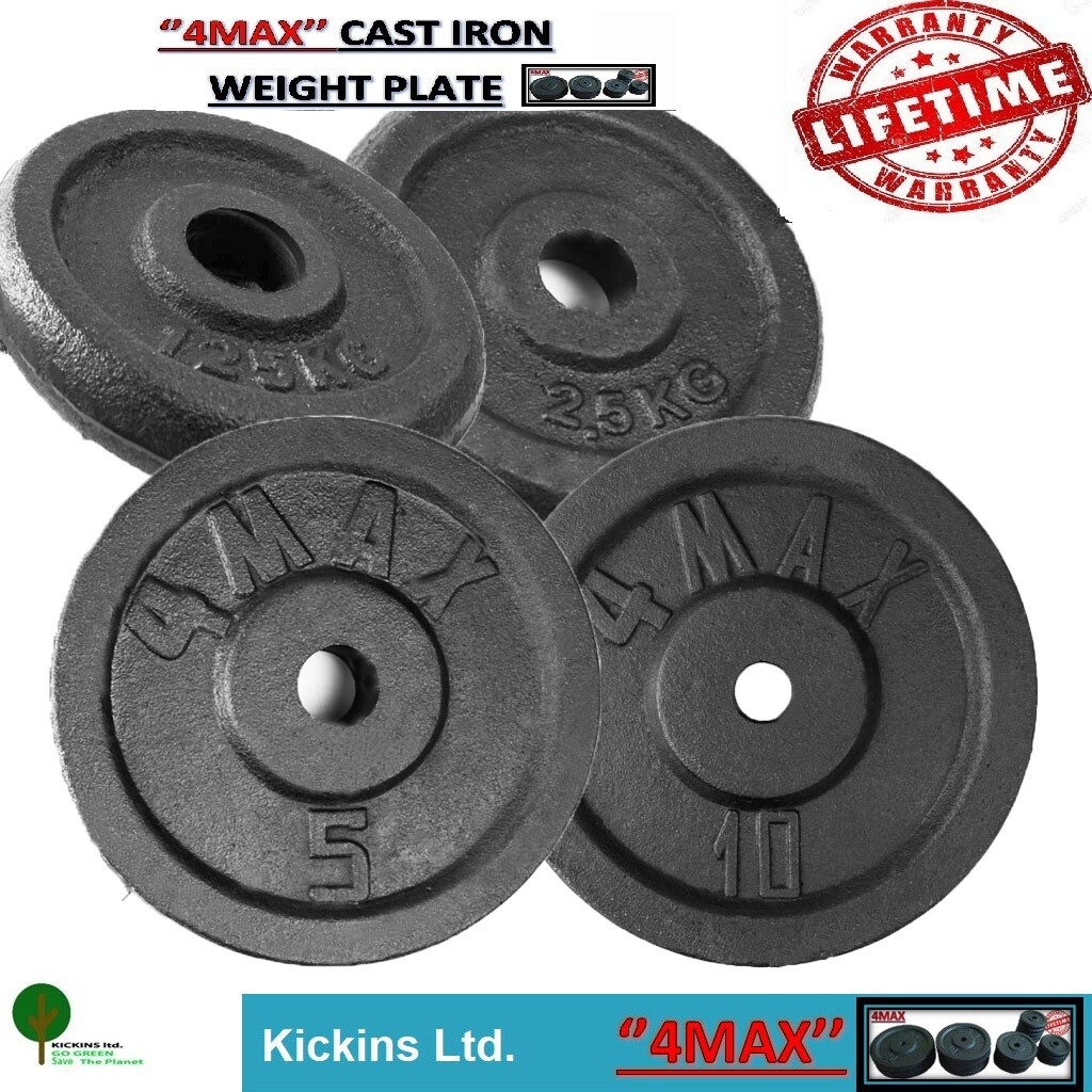 4MAX Weight Plate Cast iron Disk 2x15kg