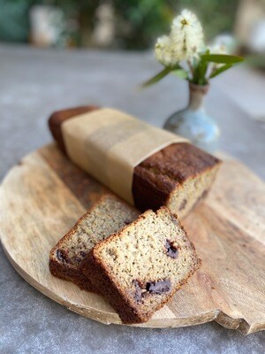 Banana bread (with chocolate pieces) Banana bread (with chocolate pieces)