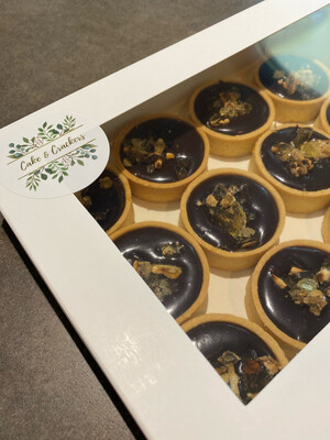 Chocolate Tartlets (medium) - box of 8 Chocolate Tartlets (medium) - box of 8