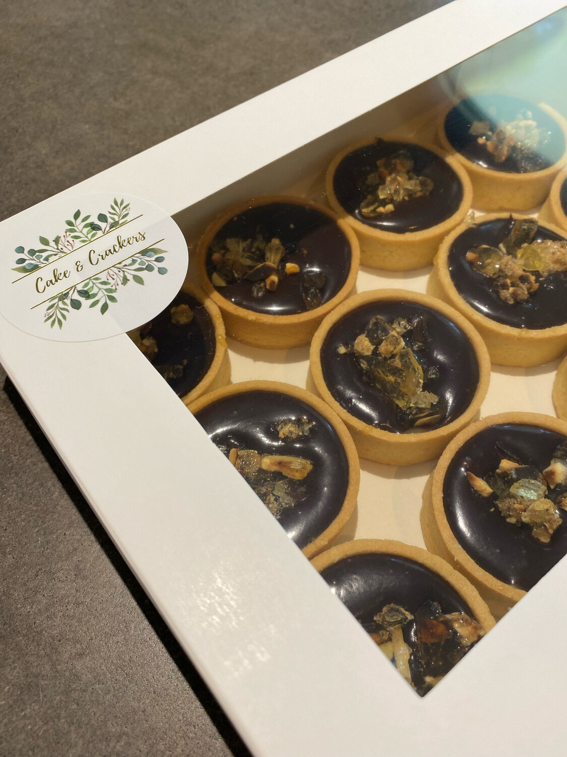 Chocolate Tartlets (medium) - box of 8