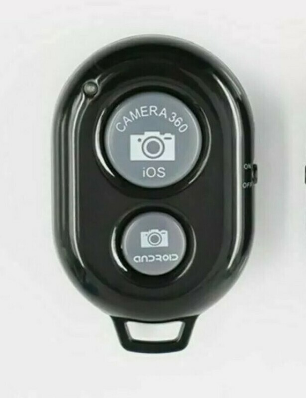 WIRELESS BLUETOOTH CAMERA SHUTTER REMOTE