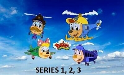 Budgie The Little Helicopter DVD - Series 1,2,3 (1994)