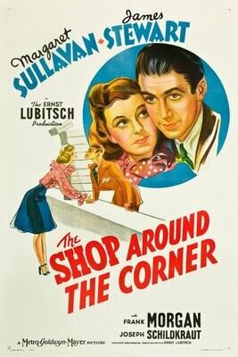 The Shop Around The Corner DVD (1940) - Margaret Sullavan, James Stewart, Frank Morgan