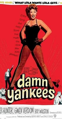 Damn Yankees! DVD - (1958) - Tab Hunter, Gwen Verdon, Ray Walston