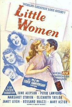 Little Women DVD - (1949) - June Allyson, Peter Lawford, Margaret O'Brien, Elizabeth Taylor, Janet Leigh, Rossano Brazzi, Mary Astor