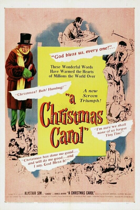 A Christmas Carol DVD - (1951) - Alastair Sim, Mervyn Johns, Hermione Baddeley, Jack Warner, Kathleen Harrison, Michael Hordern, George Cole, Theresa Derrington, Cozens-Hardy A Christmas Carol DVD - (1951) - Alastair Sim, Mervyn Johns, Hermione Baddeley, Jack Warner, Kathleen Harrison, Michael Hordern, George Cole, Theresa Derrington, Cozens-Hardy