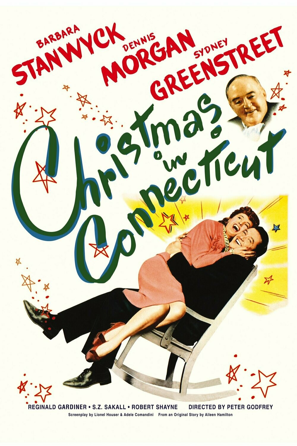 Christmas In Connecticut DVD - (1945) Dennis Morgan, Sydney Greenstreet, Barbara Stanwyck